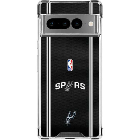 NBA San Antonio Spurs Jersey Google Pixel 7 Pro Clear Case